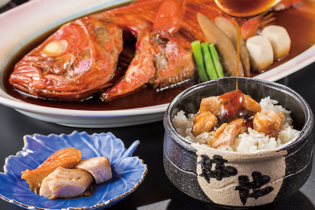 画像：いなとり荘飯　※夕食一例※